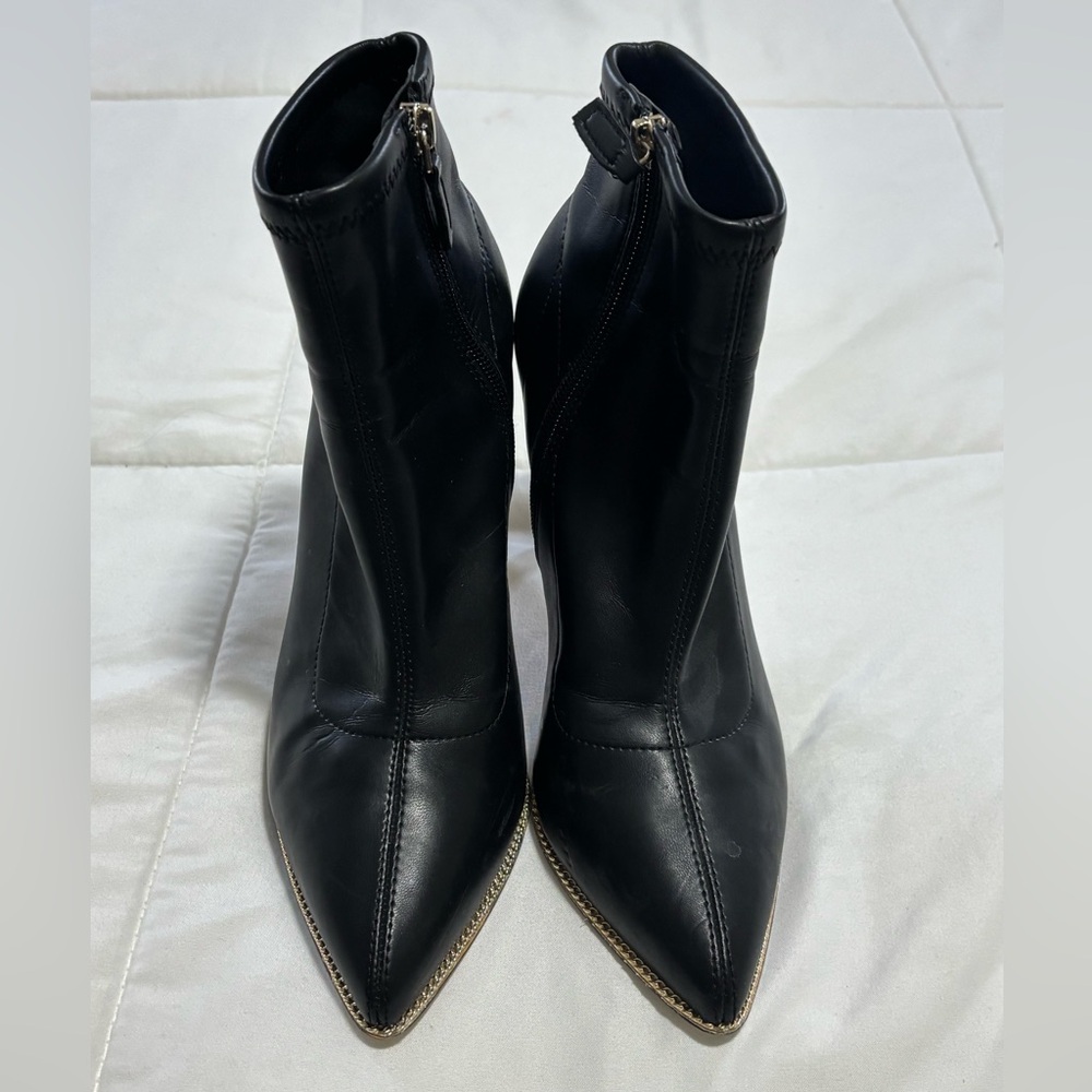 BCBGeneration Sleek Black Ankle Booties